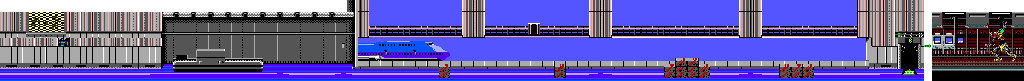 Thumbnail for a map of Stage 1 for the Master System game Shadow Dancer.