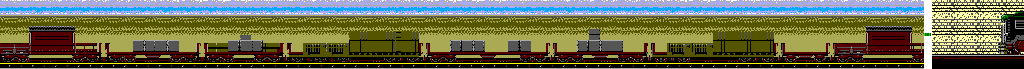 Thumbnail for a map of Stage 2 for the Master System game Shadow Dancer.