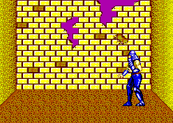 Thumbnail for a map of Mission 1 Section 3 for the Master System game Shinobi.