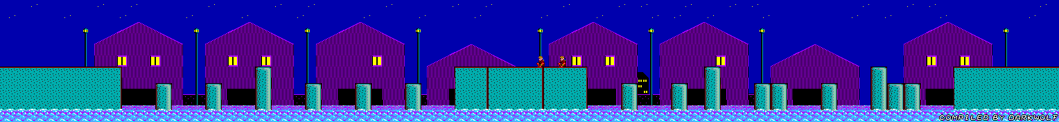 Thumbnail for a map of Mission 2 Section 3 for the Master System game Shinobi.