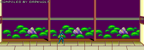 Thumbnail for a map of Mission 5 Section 4 for the Master System game Shinobi.
