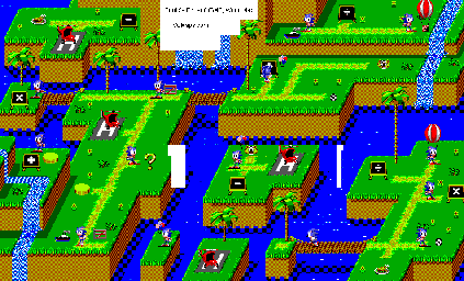 Thumbnail for a map of World for the Master System game Sonic's Edusoft.