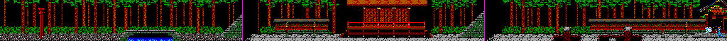 Thumbnail for a map of Izumo Shrine for the Master System game SpellCaster.