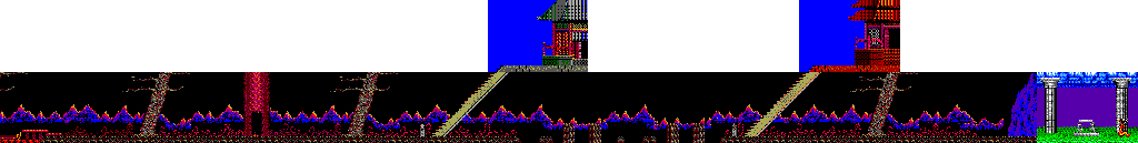 Thumbnail for a map of Underworld for the Master System game SpellCaster.
