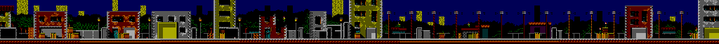 Thumbnail for a map of Level 1 for the Master System game Spider-Man: Return Of The Sinister Six.
