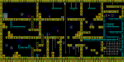 Thumbnail for a map of Level 2 for the Master System game Spider-Man: Return Of The Sinister Six.