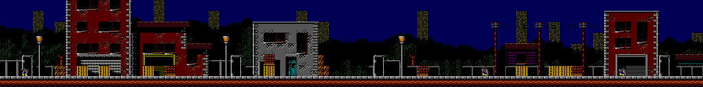 Thumbnail for a map of Level 4 for the Master System game Spider-Man: Return Of The Sinister Six.