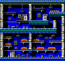 Thumbnail for a map of Mysterio for the Master System game Spider-Man: Return Of The Sinister Six.