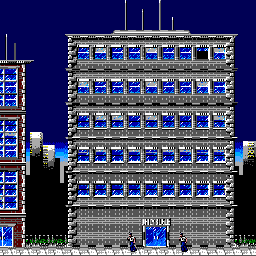 Thumbnail for a map of Daily Bugle for the Master System game Spider-Man Vs The Kingpin.
