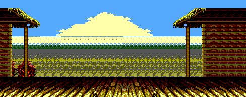 Thumbnail for a map of Blanka for the Master System game Street Fighter II'.