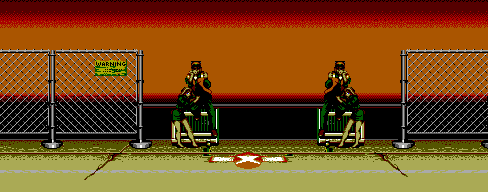 Thumbnail for a map of Guile for the Master System game Street Fighter II'.