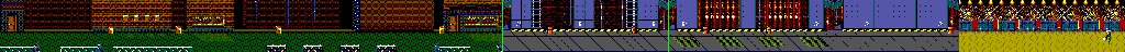 Thumbnail for a map of Stage 2 for the Master System game Streets Of Rage II.