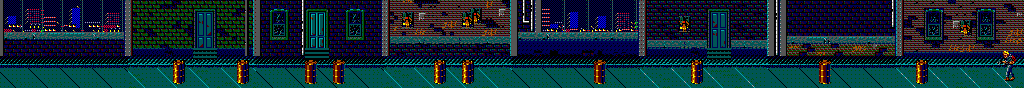 Thumbnail for a map of Round 2 for the Master System game Streets Of Rage.