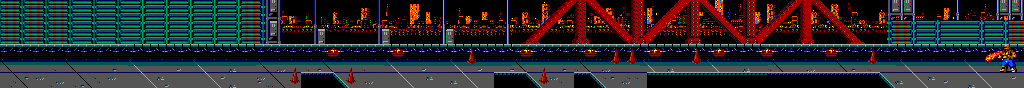 Thumbnail for a map of Round 4 for the Master System game Streets Of Rage.