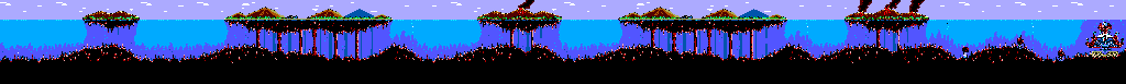 Thumbnail for a map of Stage 2 for the Master System game Submarine Attack.