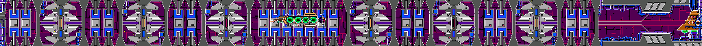 Thumbnail for a map of Stage 5 for the Master System game Submarine Attack.