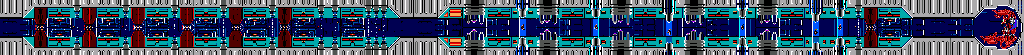 Thumbnail for a map of Stage 6 for the Master System game Submarine Attack.