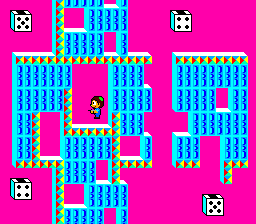 Thumbnail for a map of Round 11 for the Master System game Teddy Boy.