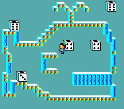 Thumbnail for a map of Round 14 for the Master System game Teddy Boy.