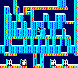 Thumbnail for a map of Round 16 for the Master System game Teddy Boy.