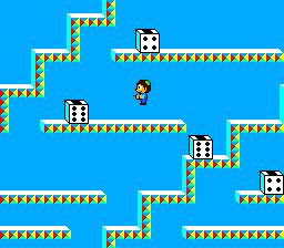 Thumbnail for a map of Round 2 for the Master System game Teddy Boy.