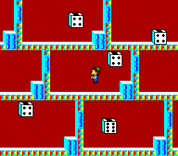 Thumbnail for a map of Round 32 for the Master System game Teddy Boy.