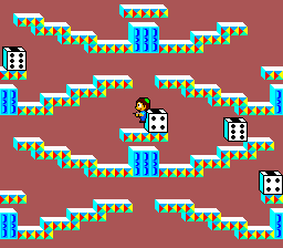 Thumbnail for a map of Round 35 for the Master System game Teddy Boy.