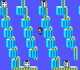 Thumbnail for a map of Round 36 for the Master System game Teddy Boy.