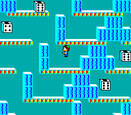 Thumbnail for a map of Round 37 for the Master System game Teddy Boy.