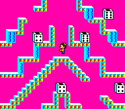 Thumbnail for a map of Round 38 for the Master System game Teddy Boy.
