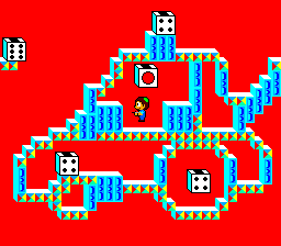Thumbnail for a map of Round 44 for the Master System game Teddy Boy.