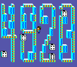 Thumbnail for a map of Round 48 for the Master System game Teddy Boy.