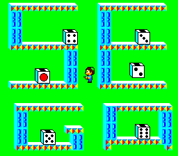 Thumbnail for a map of Round 50 for the Master System game Teddy Boy.