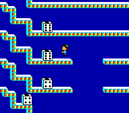 Thumbnail for a map of Round 8 for the Master System game Teddy Boy.