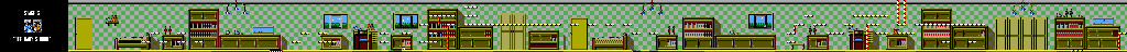 Thumbnail for a map of Stage 6: The Baby's Room for the Master System game Tom And Jerry: The Movie.
