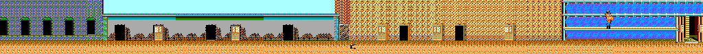 Thumbnail for a map of Stage 4 for the Master System game Vigilante.