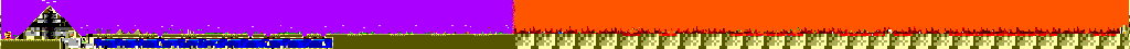 Thumbnail for a map of Desert for the Master System game Wonder Boy III: The Dragon's Trap.