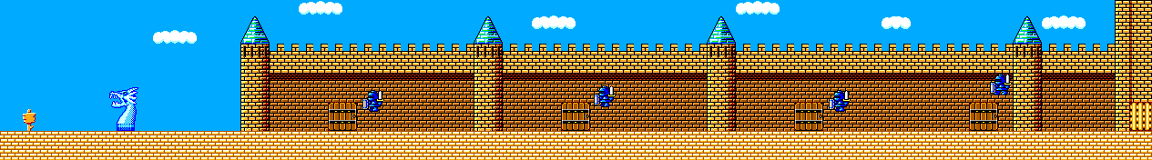 Thumbnail for a map of Stage 11(D) for the Master System game Wonder Boy In Monster Land.