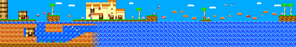 Thumbnail for a map of Stage 4 for the Master System game Wonder Boy In Monster Land.