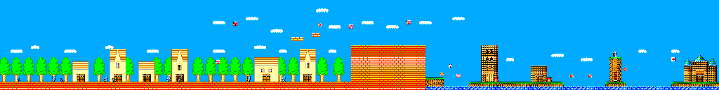 Thumbnail for a map of Stage 7 for the Master System game Wonder Boy In Monster Land.