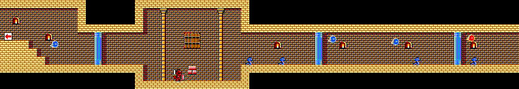 Thumbnail for a map of Stage 8(A) for the Master System game Wonder Boy In Monster Land.
