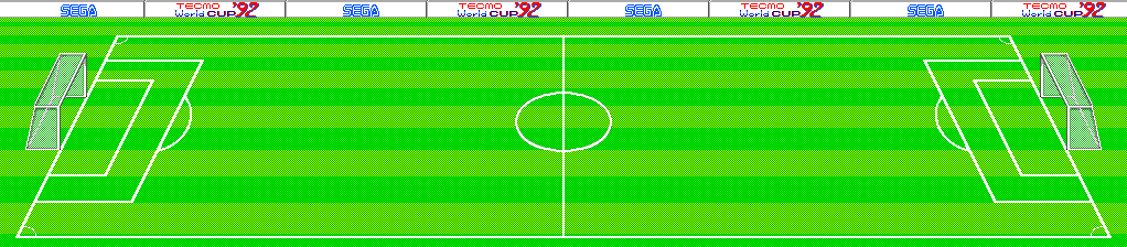 Thumbnail for a map of Football Stadium for the Master System game World Cup '92.