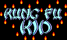 Title screen for the Master System game Kung Fu Kid.