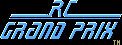 Title screen for the Master System game RC Grand Prix.