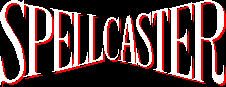 Title screen for the Master System game SpellCaster.