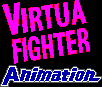 Title screen for the Master System game Virtua Fighter Animation.