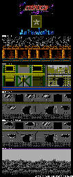 Thumbnail for a map of CosmoCop Missions for the NES game 2 In 1 Light Gun Game: CosmoCop / Cyber Monster.