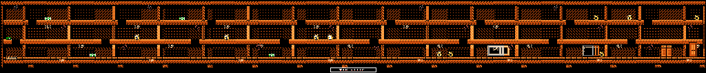 Thumbnail for a map of The Attic for the NES game The Addams Family.