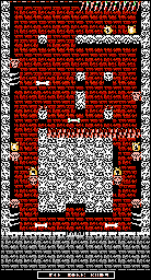 Thumbnail for a map of The Bone Room (Bottom Left) for the NES game The Addams Family.