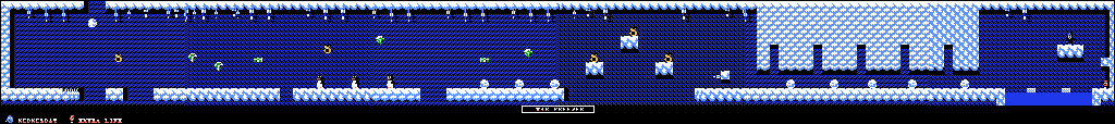 Thumbnail for a map of The Freezer for the NES game The Addams Family.